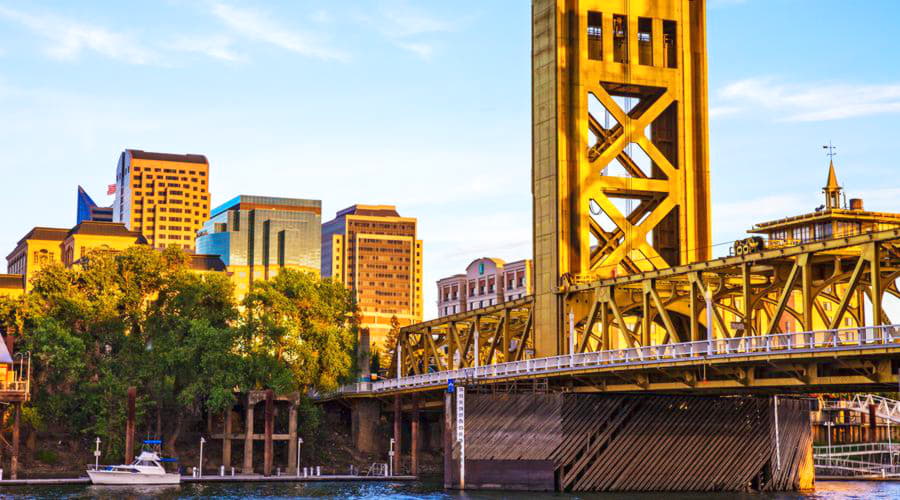 Principais opções de aluguel de carros em Sacramento